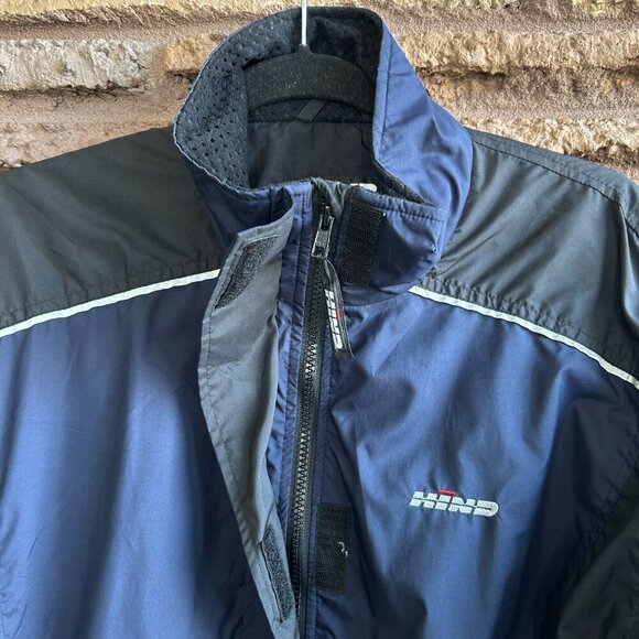 Hind Blue Black Rain Jammer Jacket Size Medium - Picture 7 of 9